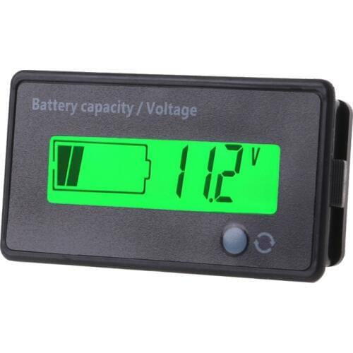12V-84V Lead-acid Battery Capacity Indicator Voltage Meter Voltmeter LCD Monitor