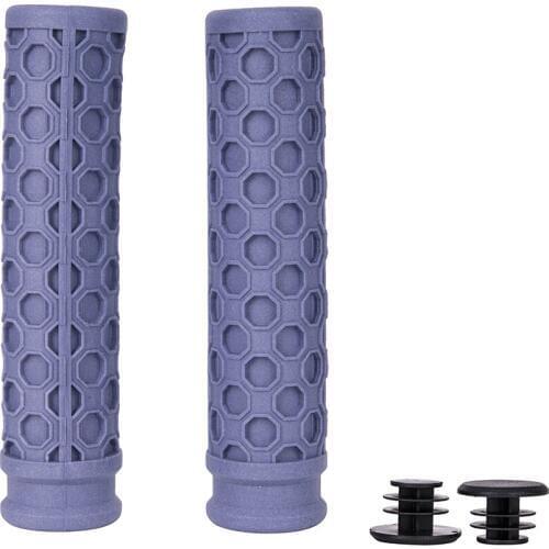 1 Pair ZTTO MTB Mountain Bike Road Bicycle Real Silicone Shock-Proof Anti-Slip Grips