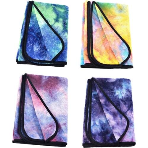 183*63cm Yoga Mat Blanket Print Quick Dry Non-Slip Foldable Yoga Towel Fitness Blanket Portable Yoga Mat Towel For Home Gym Yoga