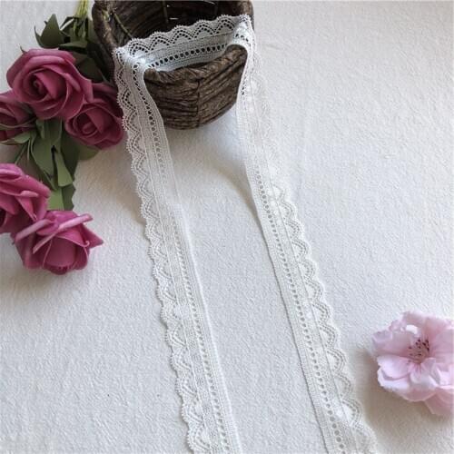 S1728 3cm belle dentelle blanche | artisanat, mariage, vêtements, ruban en dentelle, bricolage, /rouleau cadeau