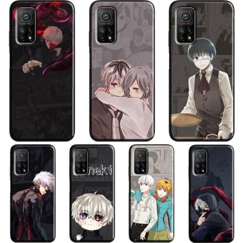 Tokyo Ghoul Ken Kaneki Anime For POCO M3 Pro F3 X3 NFC Case For Xiaomi Mi Note 10 Lite A3 9T 10T Pro Mi 11 Lite Coque