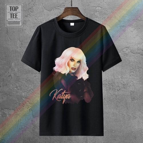 Gildan Katya Rpdr7 Drag Queen MenS Black T Shirts Tees Clothing