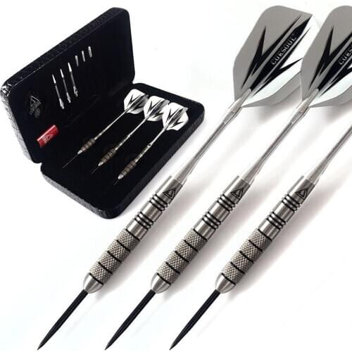 CUESOUL 95% Tungsten Steel Tip Darts with 6pcs Aluminum Shafts - 30 Grams Dart Barrels