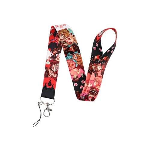 IVYYE Toilet-bound Hanako-kun Fashion Anime Key Chain Card Holder Keyring Phone Keychain Keyholder Unisex Gift