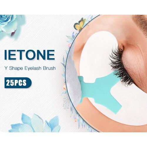 5pcs Reuseable Plastic Clean Comb Y Shape Eyelashe Lifting Curler Eye Lash Extension Perm Cosmetic Makeup Tool Accessories Tools