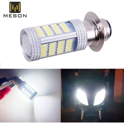 P15D H6M 92 LED 5000K Motorcycle Headlight Motorcycle Scooter Light Super Bright Light lamp Moto Accessories Moto DRL Lights