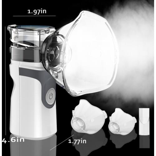 Mini Inhale Nebulizer Adulte увлажнитель воздуха Health Care Nebulizer Silent Inhaler Humidificador Ultrason Nebulizador