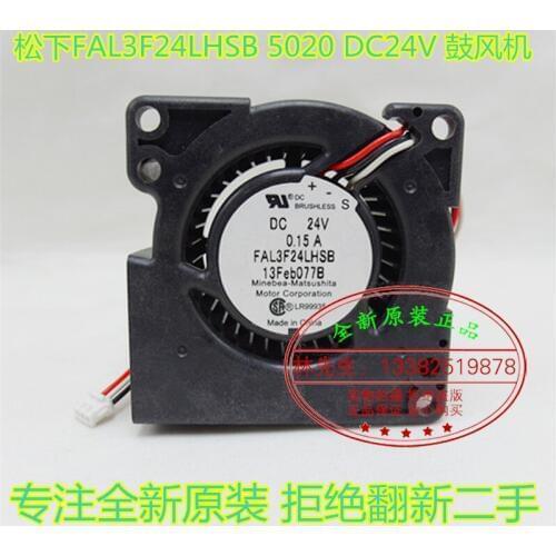 NEW Minebea FAL3F24LHSB 5020 24V 0.15A 3lines Blower turbine turbo cooling fan