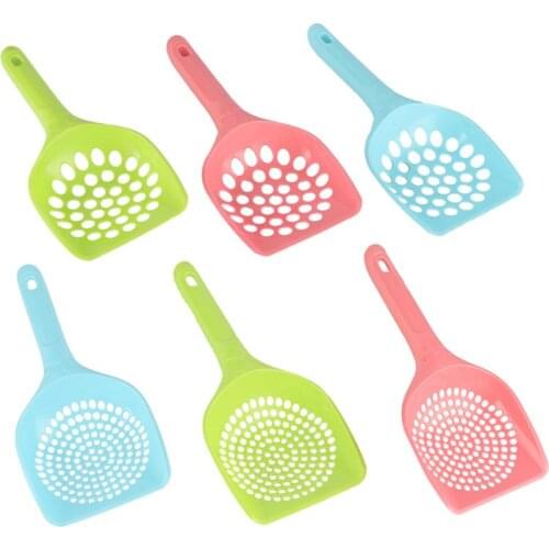 Plastic Pet Litter Scoop Cat Litter Shovel Pet Cleanning Tool Cat Sand Cats Dogs Toilet Cleaning Products Cat Supplies 1 Pc