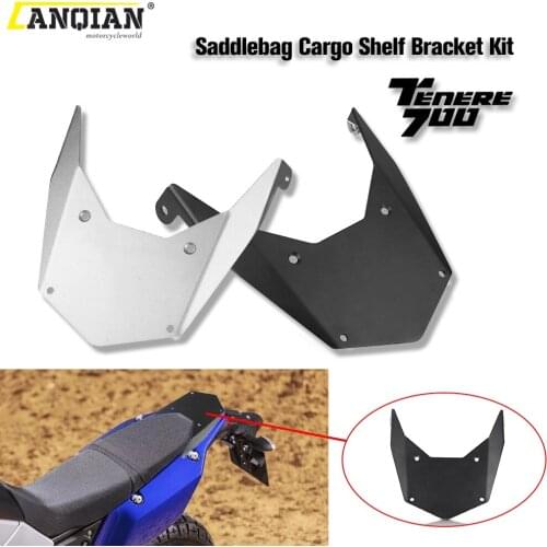 Motocycle Cargo Shelf Carrier Luggage Holder Bracket Rack For Yamaha T7 / T7 Rally Tenere 700 Rally 2019 2020 2021 Accessories