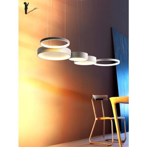 Postmodern chandelier Nordic designer creative personality hall living room lamps simple and fashionable dining room living room