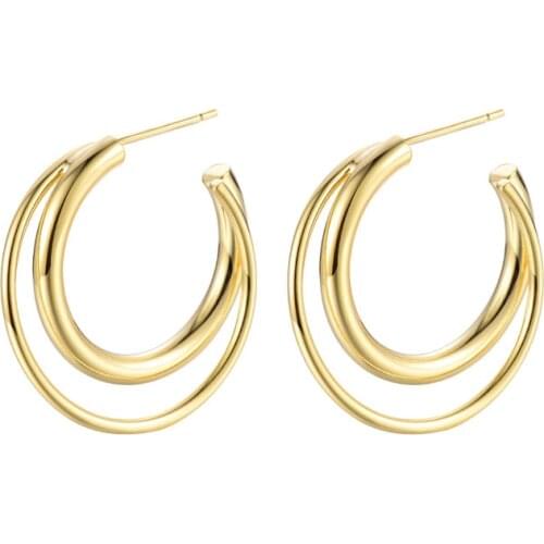 Alloy Flowers Pendant Earrings for Women New Big Circle Round Drop Earring Fashion Party Jewelry pendientes mujer 2021