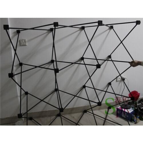 SPR DHL Fedex Free Shipping iron flower pillar flower wall stand wedding party supplies Folded Flower Pipe