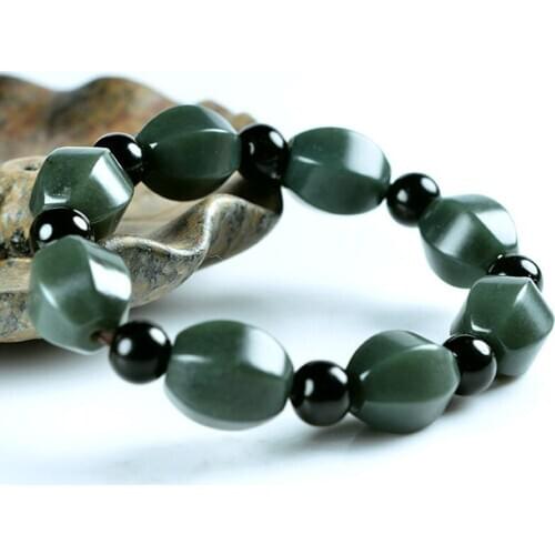 HIGH QUALITY CHINESE HETIAN JADES(QING JADES) & OPALS JADES BEADS BANGLES FOR MEN WOMEN JADES JEWELLERY