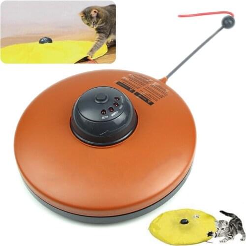 Cat Toy Funny Undercover Fabric Mouse Moving Pets Product With Cats Meow Play Cat Toy For Cat Kitty