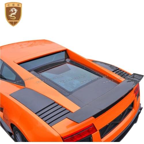Fashion CSS Style Lamborghini Gallardo LP550 LP560 Intake air outlet tail cover plate real carbon fiber auto part wholesale 0119