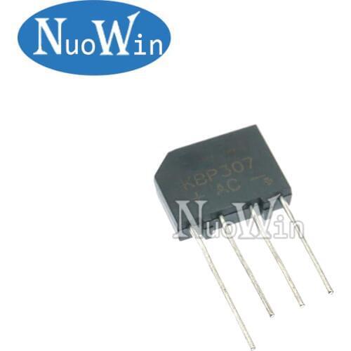 10PCS 3A 1000V KBP307 diode bridge rectifier KBP 307 power diode electronica componentes