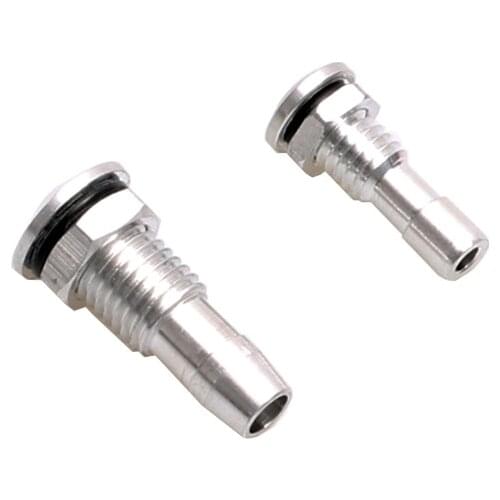 10pcs M6 M8 Aluminum Watercooling Outlets Thread w O-ring Screw Water Cooler Nozzle Thruster for RC Petrol Boat Spout Faucet DIY