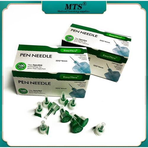 200pcs/2 box medical diabetic use Professional Home Health care Diabetes pen needle single use medical science