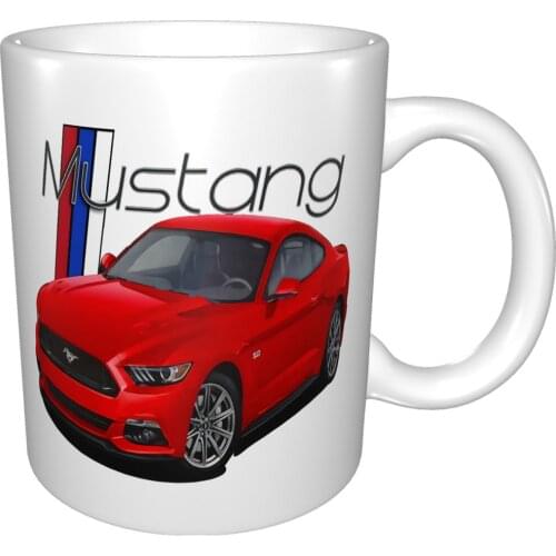 2015 Red Mustang Mug Coffee Cup Coffee Mug Cat Spoon Personalized Mug Express Cup