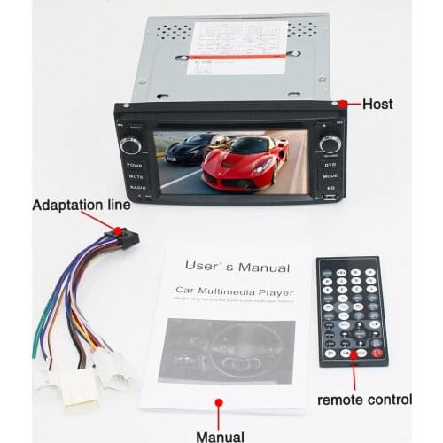 Android 2 Din GPS Car Stereo Radio 6.2'' TFT Capacitance Touch Screen Car MP5 Player with GPS FM AM Radio Receiver