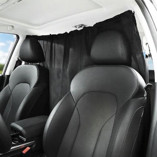 Car Isolation Curtain Sealed Taxi Cab Partition Protection Commercial Vehicle Air-conditioning Auto Sunshade Privacy Sheet