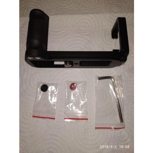 Quick Release L Plate Holder Hand Grip Tripod Bracket & Concave Shutter Release Button for Fujifilm X-T30 X-T20 XT20 X-T10 XT10