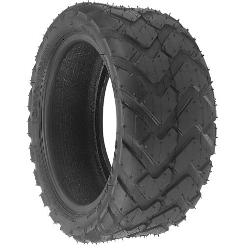 CHAOYANG 80/60-6 Widened Tubeless Vacuum Tire for 10 Inch Electric Scooters/ Wear-resistant Outer Tyre without Inner Tube