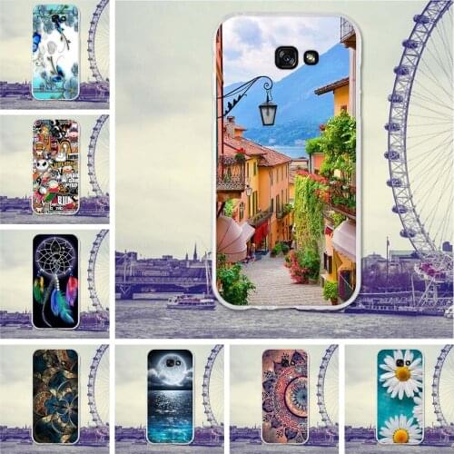 Phone Case For Samsung Galaxy A7 2017 Cases 5.7 inch A720F Back Cover for Samsung GalaxyA7 (2017) Silicone Bag Covers TPU Shell