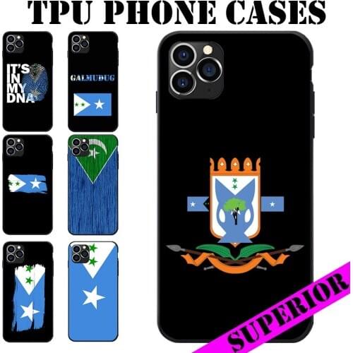 For REDMI 5 6 7 8 T A K20 30 S2 NOTE PRO PLUS Somali Galmudug State Region Flag Soft TPU Phone Back Cases Cover