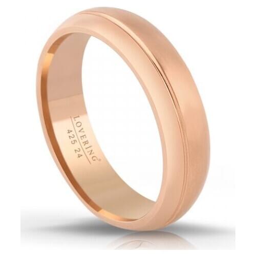 Lvr525 Steel Wedding Ring