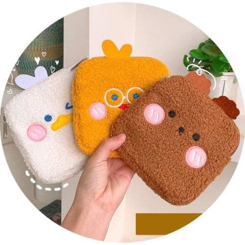 Mini Sanitary Pad Storage Bag Small Ladies Cosmetic Bag for Travel Portable Lipstick Coin Sanitary Bag Storage Box Girls Student