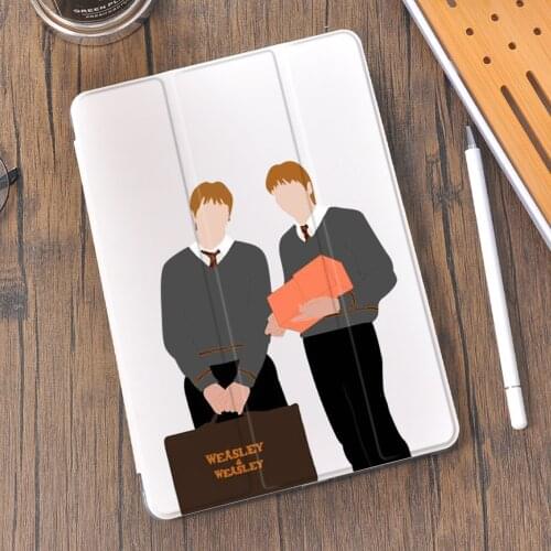 Fashion Weasley Twins Case For iPad 10.2 7th 8th Generation Case iPad Pro 11 Case 2020 Silicone Cover For iPad Air 4 2 Mini 5 4