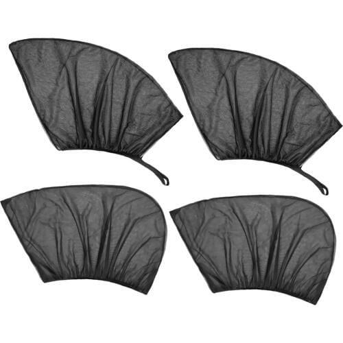 Pair Of Curtains Sun Visors Breathable Anti-sun Protection Nylon Mesh