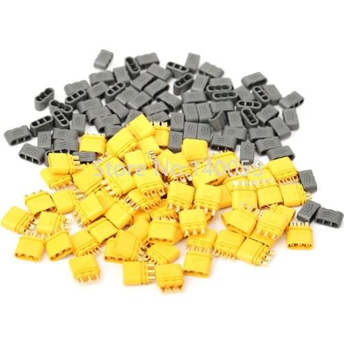 AMASS MR30 plug adapter male and female head ESC motor end gold-plated head model airplane accessories