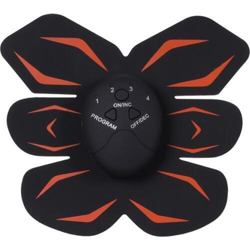 EMS Wireless Muscle Stimulator Trainer Smart Fitness Abdominal Training Electric Weight Loss Stickers Body Slimming Belt Unisex