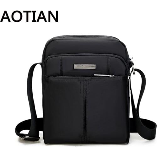 New Crossbody Bags For Men Fashion Waterproof Men Nylon Messenger Bag Hand Bag Travel Casual Tote Birthday Gift