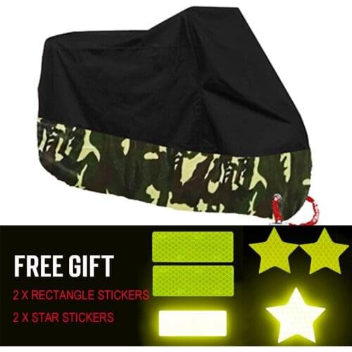 NEW Motorcycle cover universal Outdoor UV Protector Scooter All Season waterproof Bike Rain Dustproof cover 190T