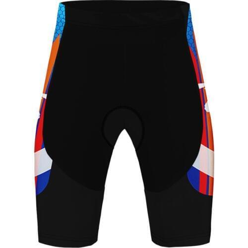 3D Fashion Mens Cycling Jersey Shorts Bib Quick-Dry Hip Hop Simple Track Pants Elastic Breathable Comfortable Outdoor Fitness