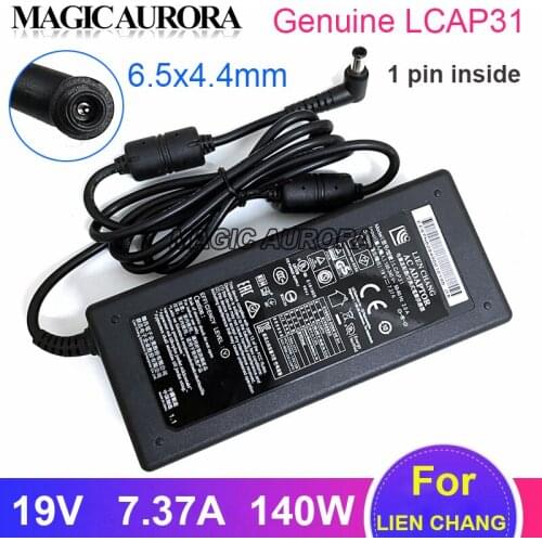 140W LCAP31 AC Adapter 19V 7.37A For LG 34-INCH ULTRA WIDE QHD MONITOR 34UM94 34UM95 34YM95C 34UC87 34UC87M 34UM95-PE 34UM95-PD