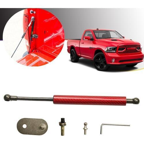 For Dodge Ram 1500 2500 3500 2009-2018 4x4 Pickup Stainless Rear Tailgate Slow Down Lift support gas Struts Damper Absorber