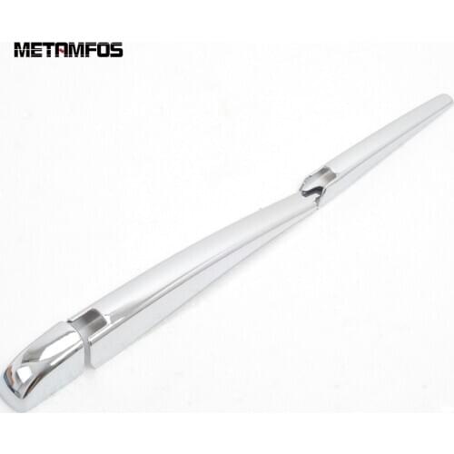 For Toyota Land Cruiser LC200 FJ200 2nd Facelift 2016-2019 2020 Chrome Rear Wiper Cover Trim Windscreen Wash Sticker Accessories