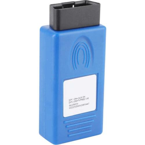 NTG5 ABS AUX OBD2 Activator Activation Tool Plug Play DC12V OBD2 Video Activation Fit for C-Class W205/GLC X253/W447 S-Class