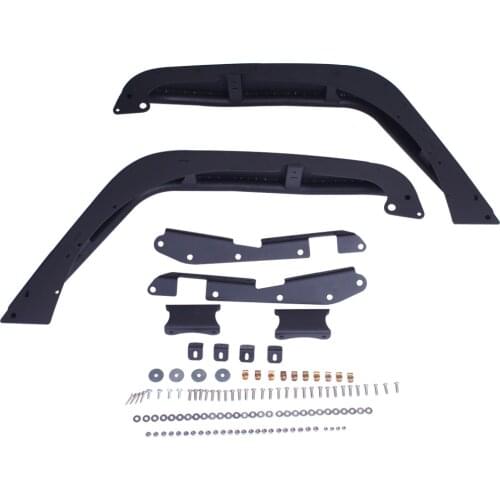 J067 Poison spider fender flares front +rear for Jeep for Wrangler JK 2007-2017 LANTSUN