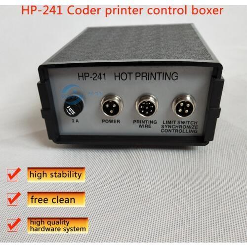 HP-241 Coder printer control boxer coding machine control cabinet coding machine expiry date printing machine