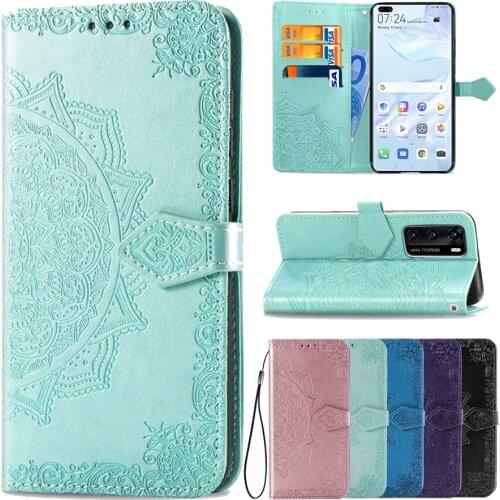Leather Stand Case For Huawei P50 P40 P30 P20 Pro Lite P Smart Z Plus 2019 2020 2021 Mate 40 30 20 Lite Pro Shockproof Flip Case