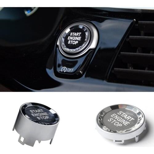 Crystal Styling Car Start Stop Engine Switch Button Cover Trim For BMW E81 E87 E60 E90 E92 E70 F25 F26 G30 F20 F22 F30 F10 F32