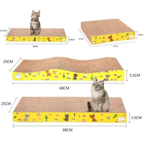 Cat Scratcher Large Double-Sided Durable Pet Scratching Bed Toy Claw Nursing Climbing Frame Scraper Mat