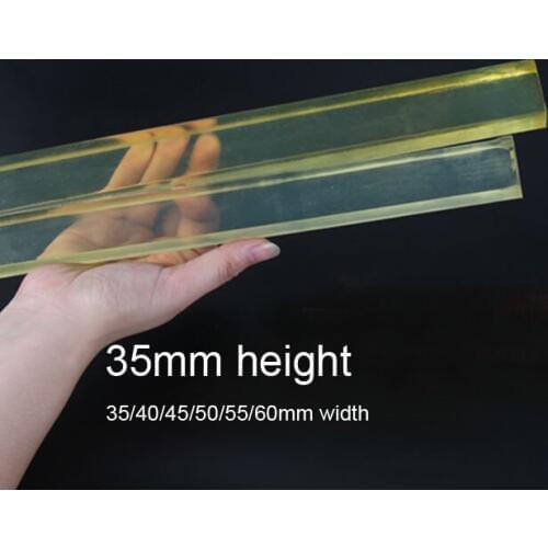 35mm height Polyurethane square bar square PU rod RUBBER SPRING Elastic rubber tpu quadrate bar square-shape 35mm 40mm 50mm 60mm