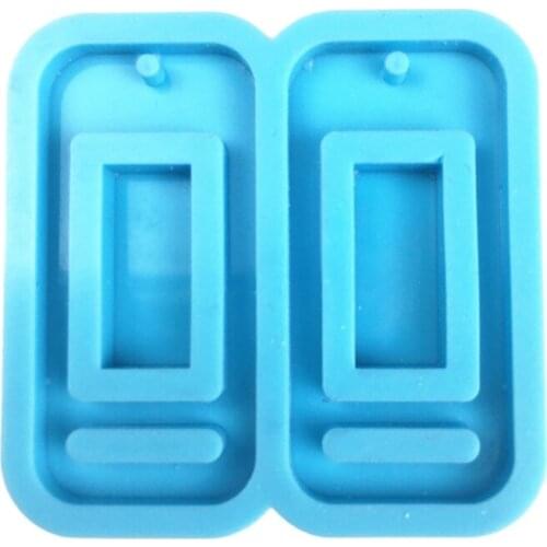 Earrings Epoxy Resin Mold Eardrop Dangler Pendant Silicone Mould DIY Crafts Jewelry Casting Tools T84A